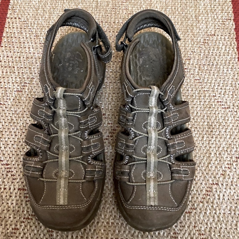 Clarks Sport Fisherman Strappy Hiking Sandals sz.10W